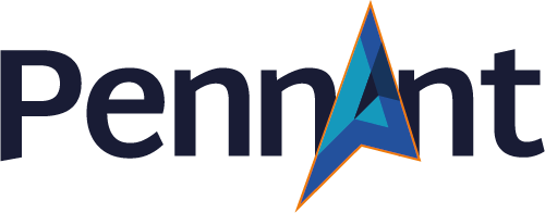 Pennant Internationals' navy logo 