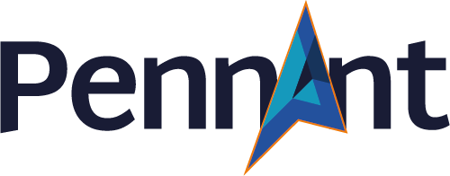 Pennant Internationals' navy logo 